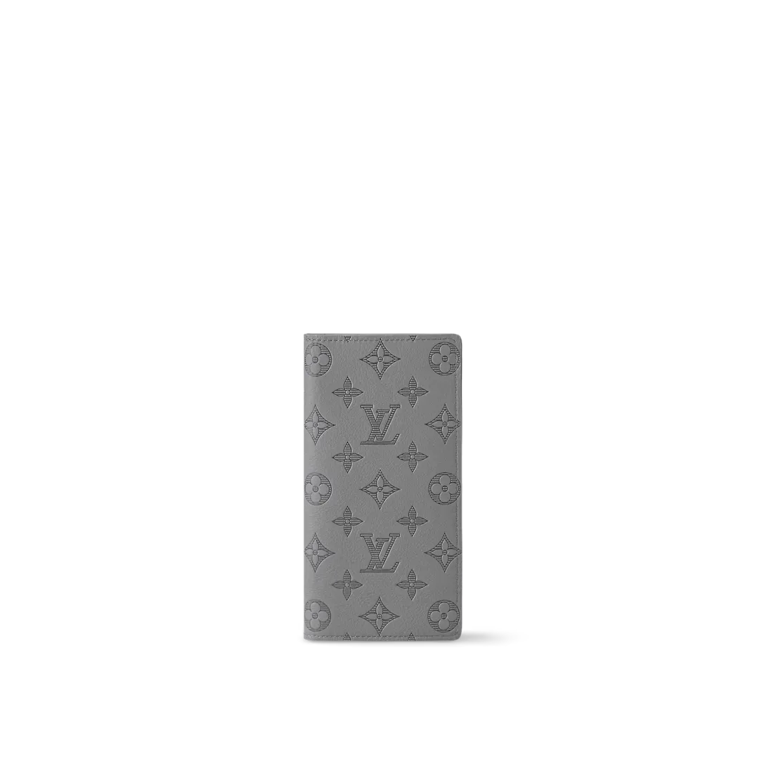 LOUIS VUITTON（ルイヴィトン）ポルトフォイユブラザ-単色プリント