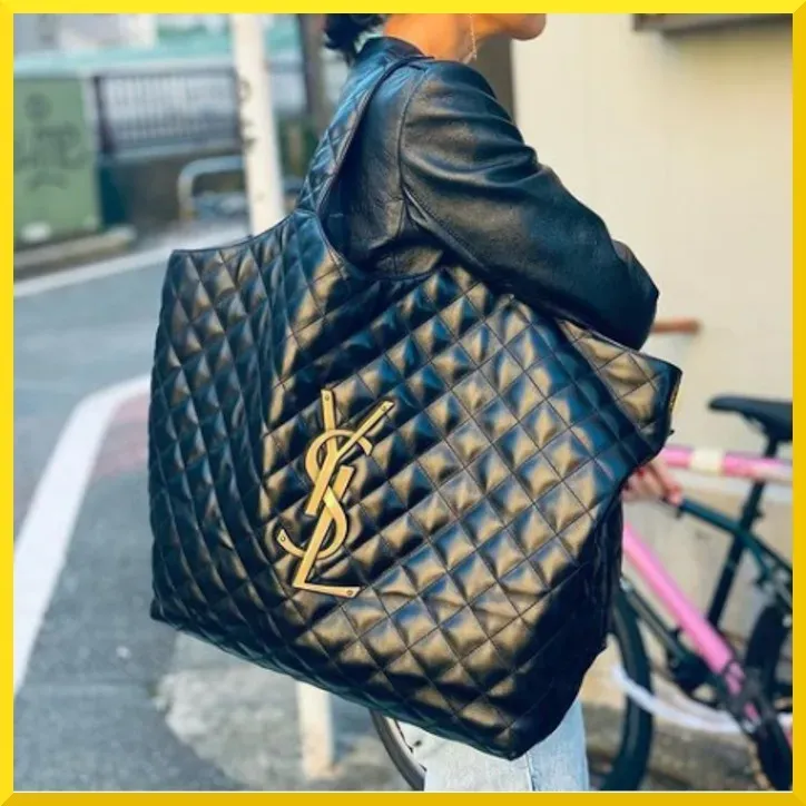 22AW完売必至[SAINT LAURENT]ICARE MAXI SHOPPING BAG マキシ