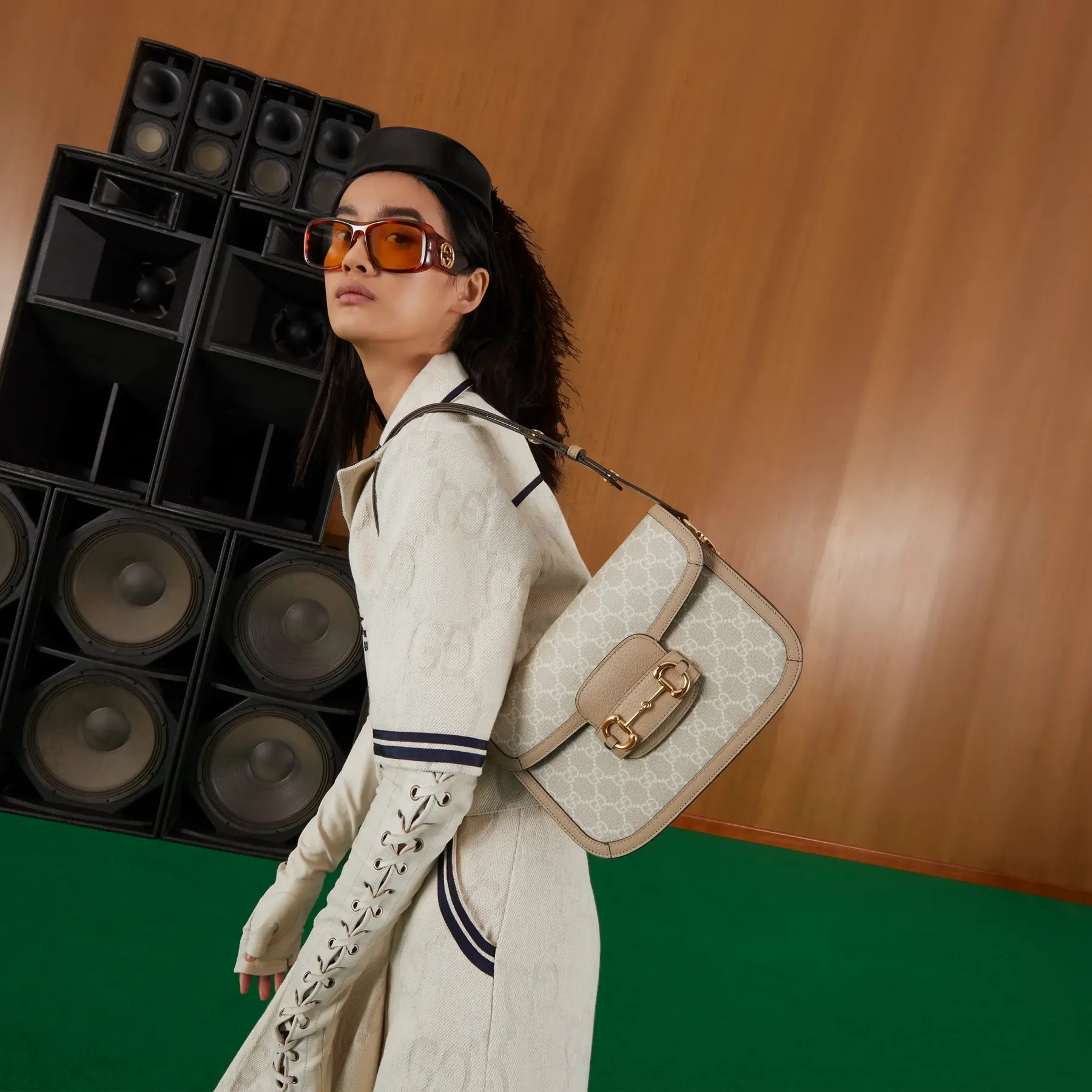 GUCCI (グッチ)    グッチ ホースビット 1955 スモールバッグ gc0a534