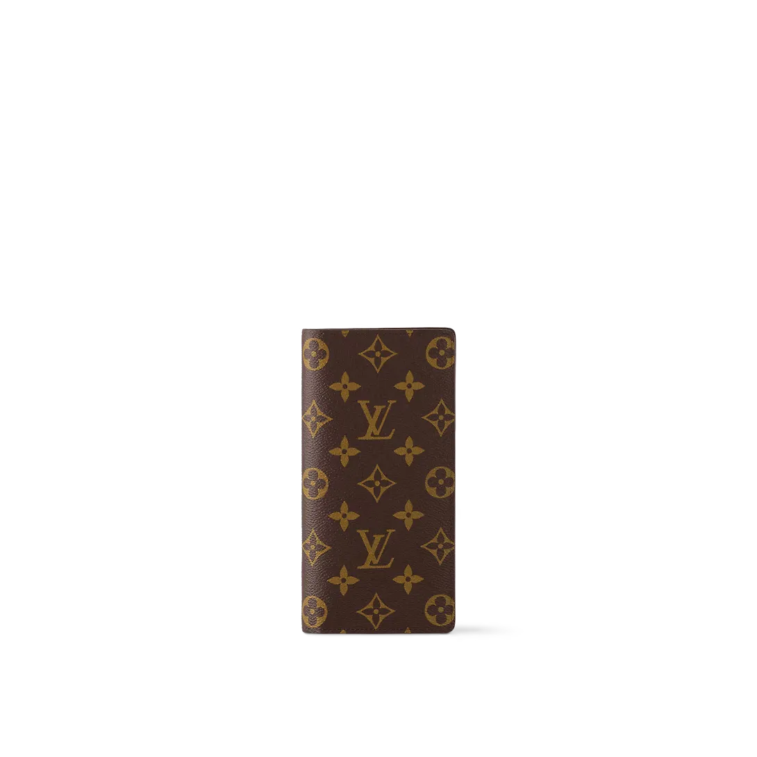 LOUIS VUITTON（ルイヴィトン）ポルトフォイユブラザ-単色プリント