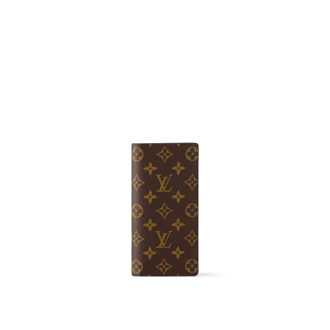 LOUIS VUITTON（ルイヴィトン）ポルトフォイユブラザ-単色プリント