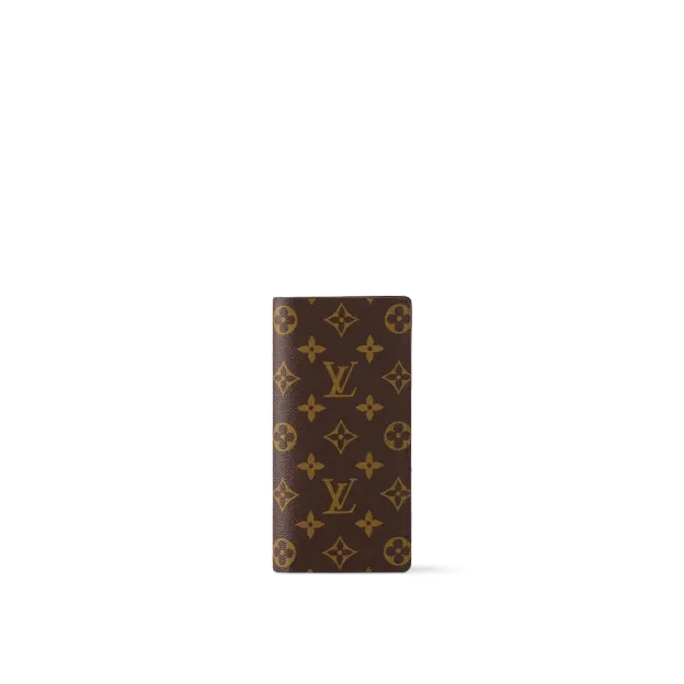 LOUIS VUITTON（ルイヴィトン）ポルトフォイユブラザ-単色プリント