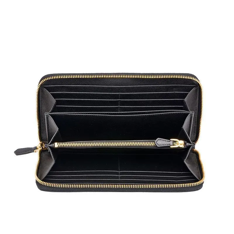 PRADA(プラダ) サフィアーノレザー 財布 ブラック