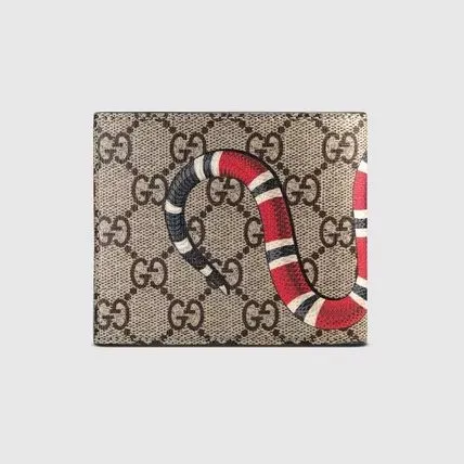 限定デザイン!!全4色!!★GUCCI★GG SUPREME ANIMAL PRINT WALLET