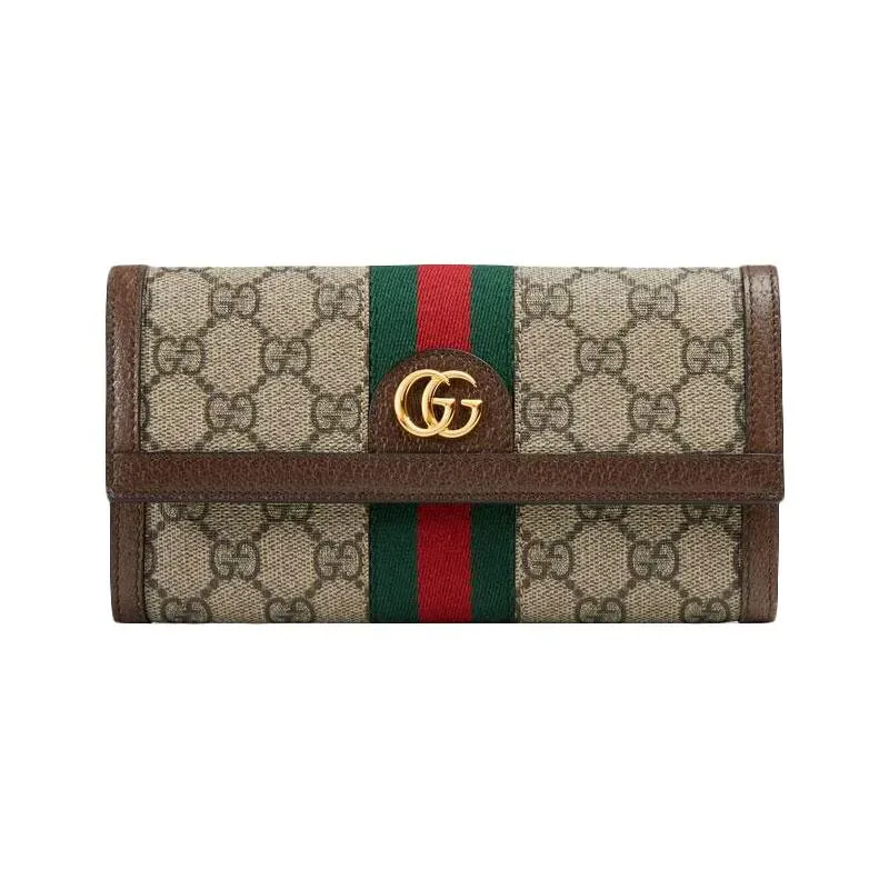 GUCCI(グッチ) 〔オフィディア〕GG コンチネンタルウォレット