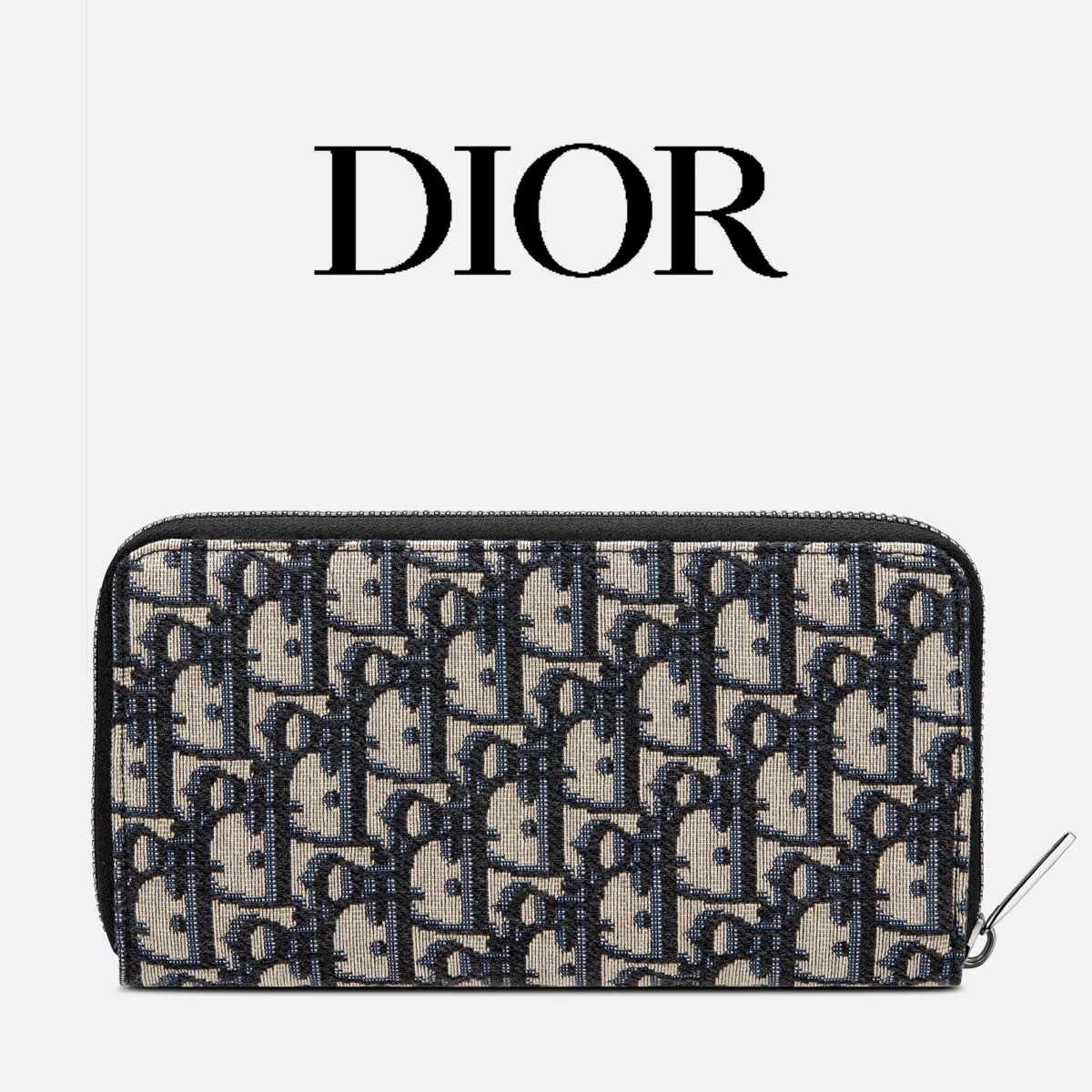 DIOR*オブリークジャガード ロングウォレット*モノグラム財布
