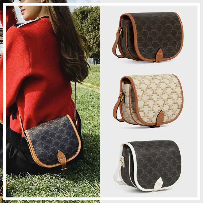 入手困難CELINEセリーヌ ファルコ ミディアム バッグトリオンフ