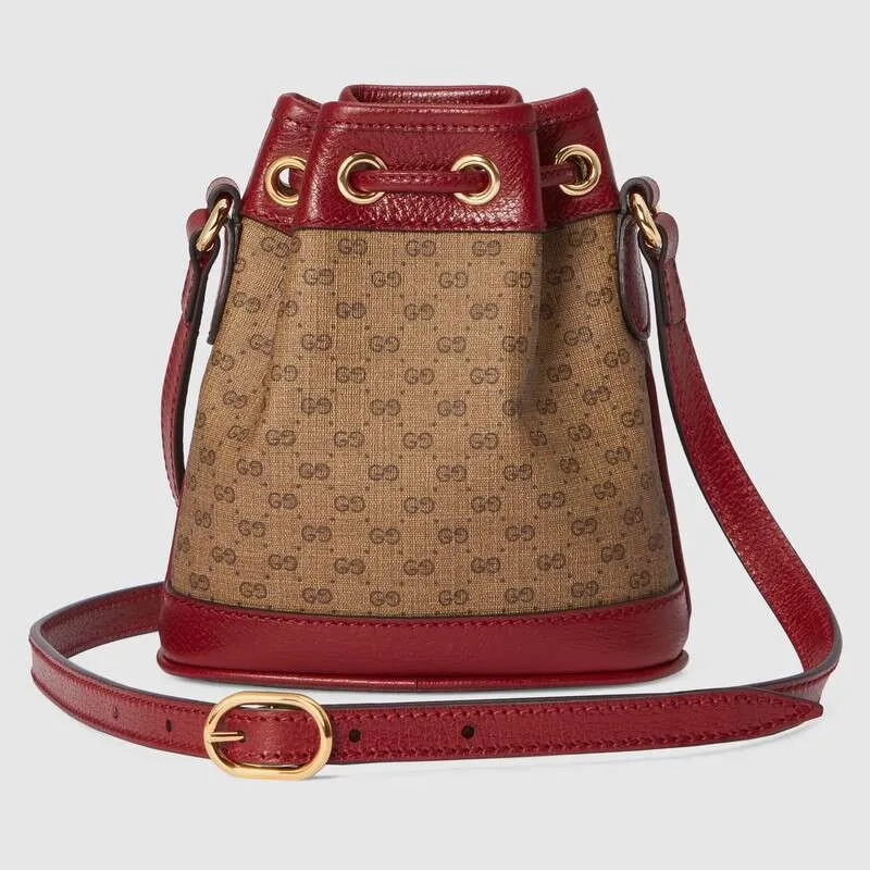 DORAEMON x GUCCI ミニ バケットバッグ