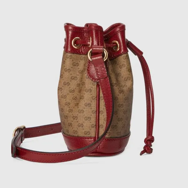 DORAEMON x GUCCI ミニ バケットバッグ