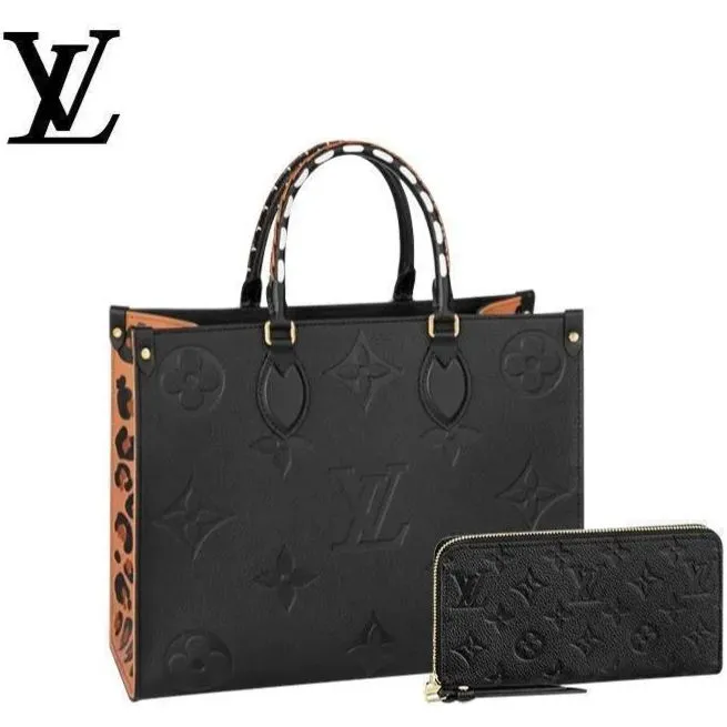 LOUIS VUITTON オンザゴー MM 長財布 ベルト 2点セット お得 Ref:M58522+M61864