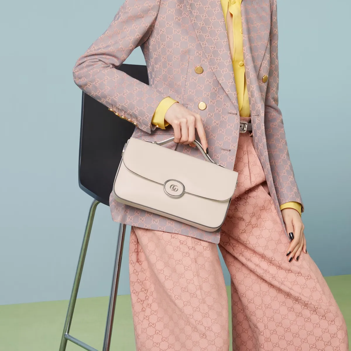 GUCCI (グッチ)  〔PETITE GG〕スモール ショルダーバッグ