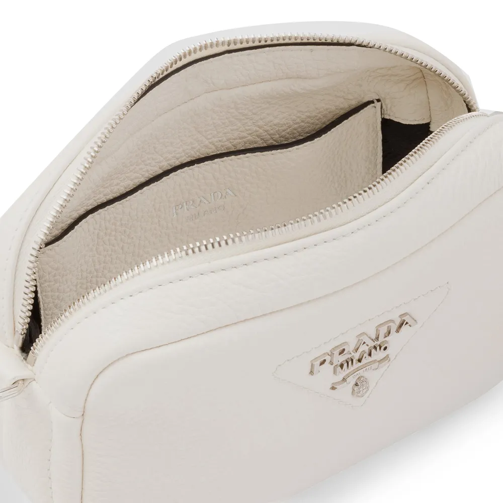 PRADA(プラダ) レザー ショルダーバッグ ホワイト