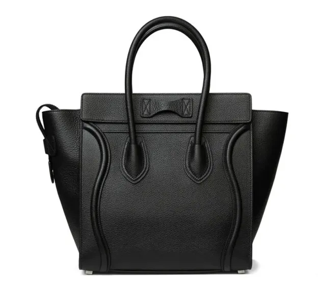 ☆CELINE ラゲージ マイクロ ドラムドカーフスキン