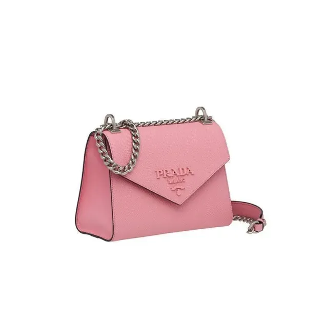 PRADA(プラダ) モノクロームバッグ ピンク