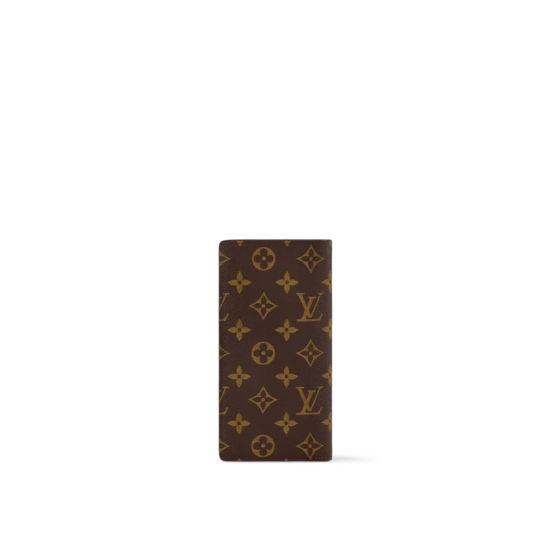 LOUIS VUITTON（ルイヴィトン）ポルトフォイユブラザ-単色プリント