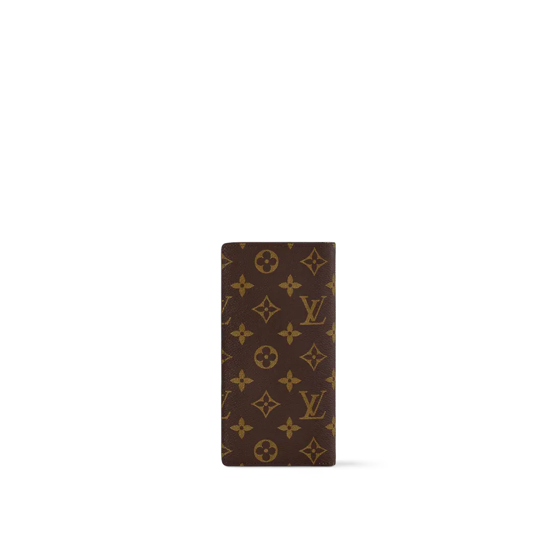 LOUIS VUITTON（ルイヴィトン）ポルトフォイユブラザ-単色プリント