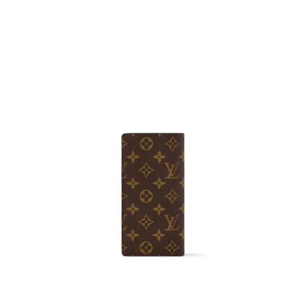 LOUIS VUITTON（ルイヴィトン）ポルトフォイユブラザ-単色プリント
