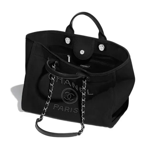 CHANEL(シャネル) CC パール ラージ ショッピング バッグ 2色