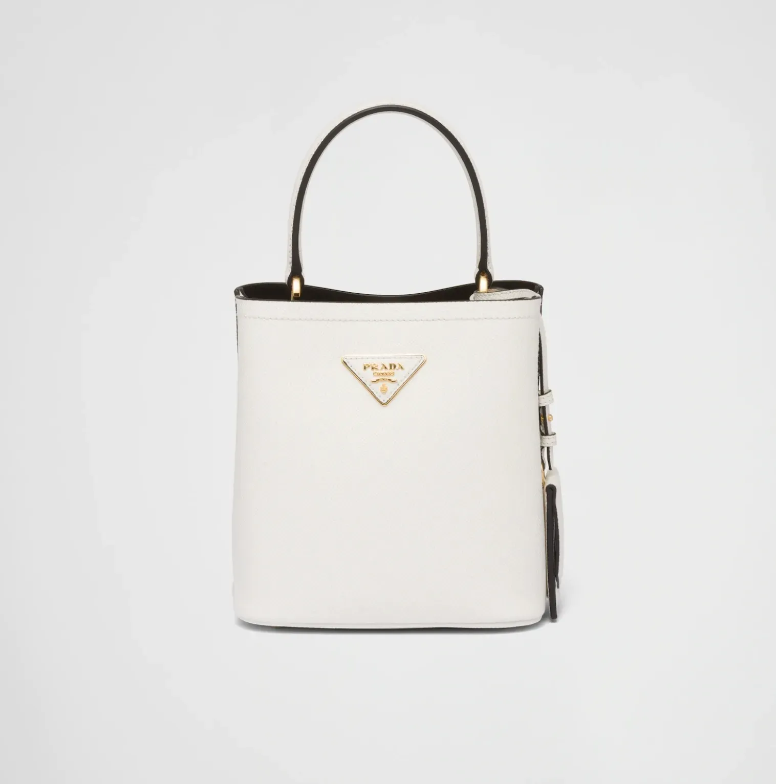 PRADAパニエ サフィアーノレザー スモールバッグ