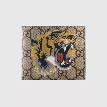 限定デザイン!!全4色!!★GUCCI★GG SUPREME ANIMAL PRINT WALLET