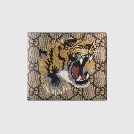 限定デザイン!!全4色!!★GUCCI★GG SUPREME ANIMAL PRINT WALLET