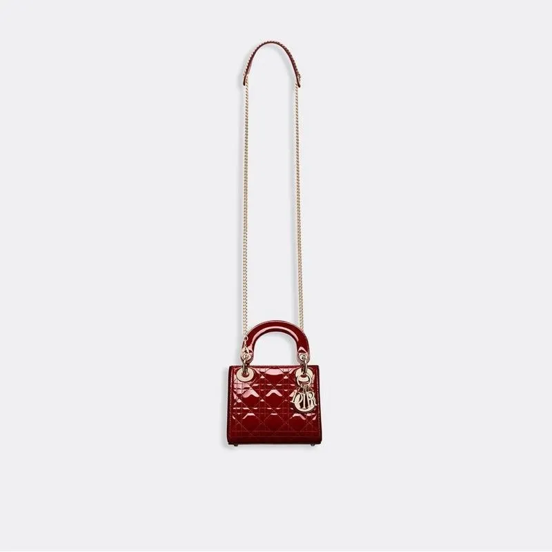 Dior(ディオール) カーフスキン Lady Dior ミニバッグ 2色