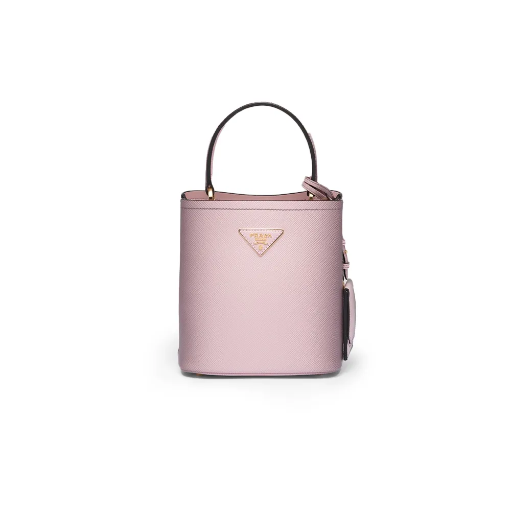 PRADA(プラダ) プラダ パニエ サフィアーノレザー スモールバッグ スフマート ピンク