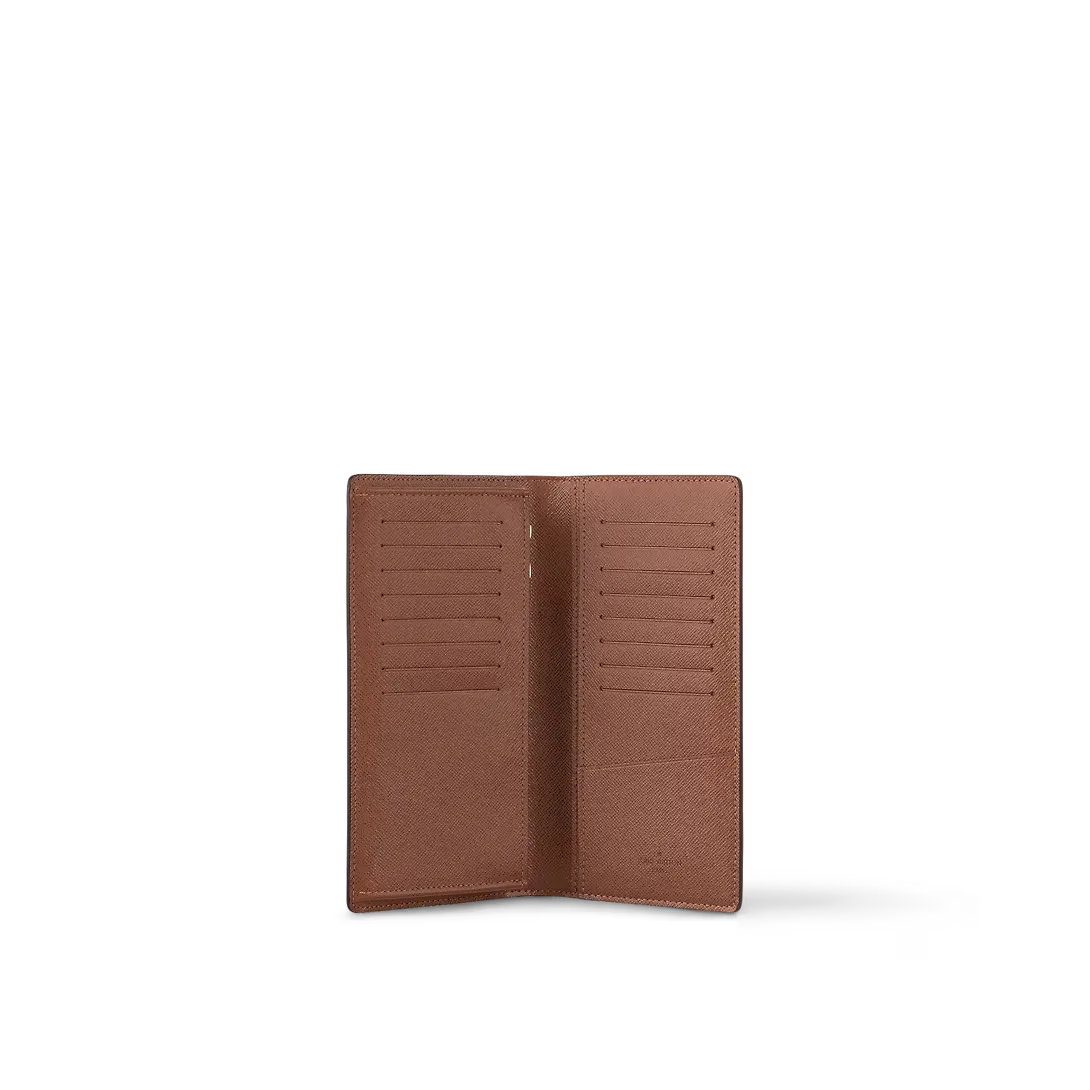 LOUIS VUITTON（ルイヴィトン）ポルトフォイユブラザ-単色プリント