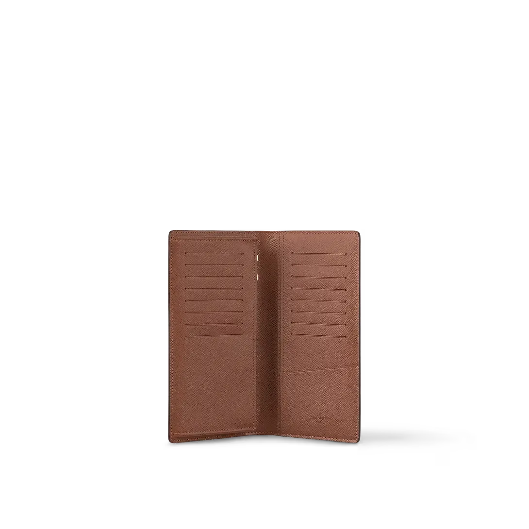 LOUIS VUITTON（ルイヴィトン）ポルトフォイユブラザ-単色プリント