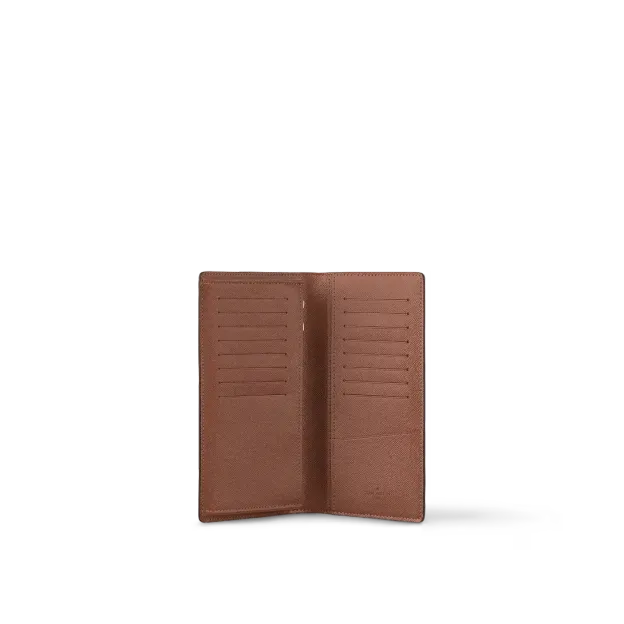 LOUIS VUITTON（ルイヴィトン）ポルトフォイユブラザ-単色プリント