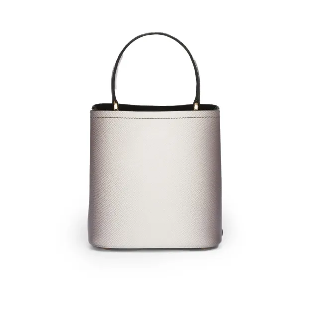 PRADA(プラダ) プラダ パニエ サフィアーノレザー スモールバッグ スフマート ホワイト