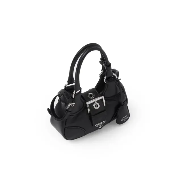 PRADA(プラダ) プラダ ムーン パデッドナッパレザー バッグ ブラック