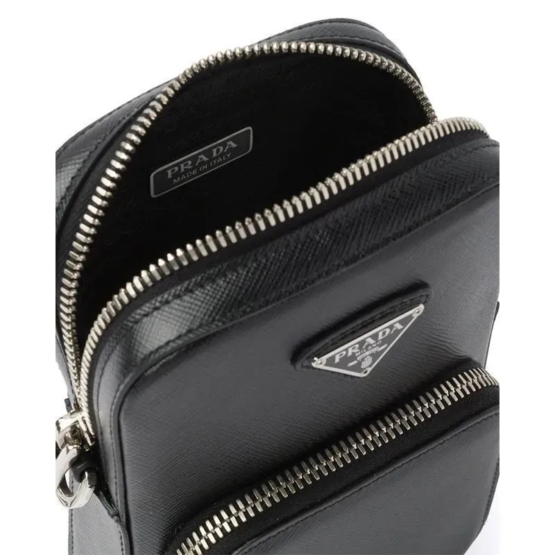 PRADA(プラダ) サフィアーノレザー ミニバッグ ブラック