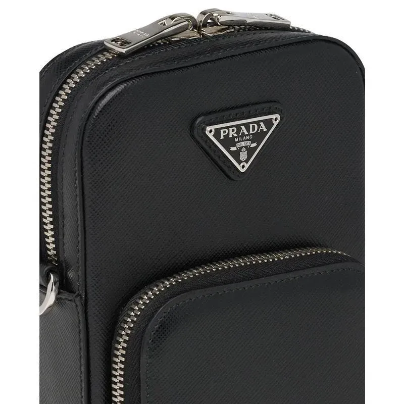 PRADA(プラダ) サフィアーノレザー ミニバッグ ブラック