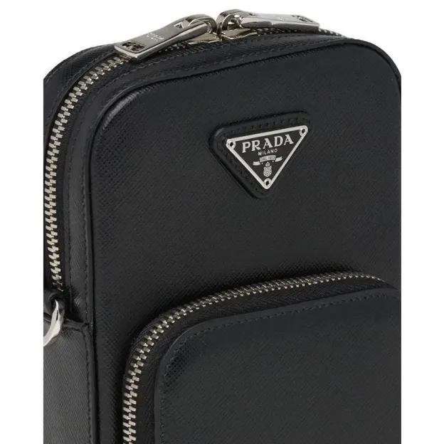 PRADA(プラダ) サフィアーノレザー ミニバッグ ブラック