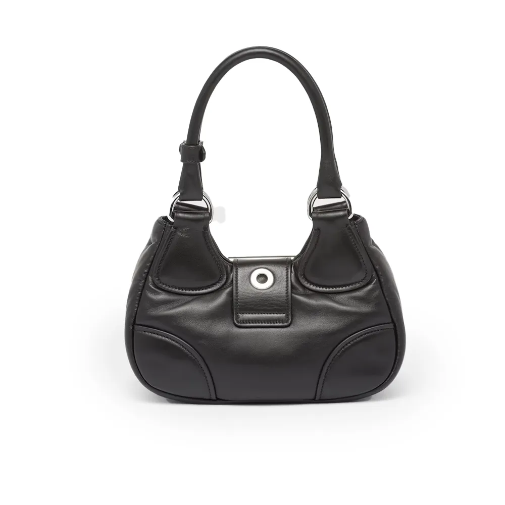 PRADA(プラダ) プラダ ムーン パデッドナッパレザー バッグ ブラック