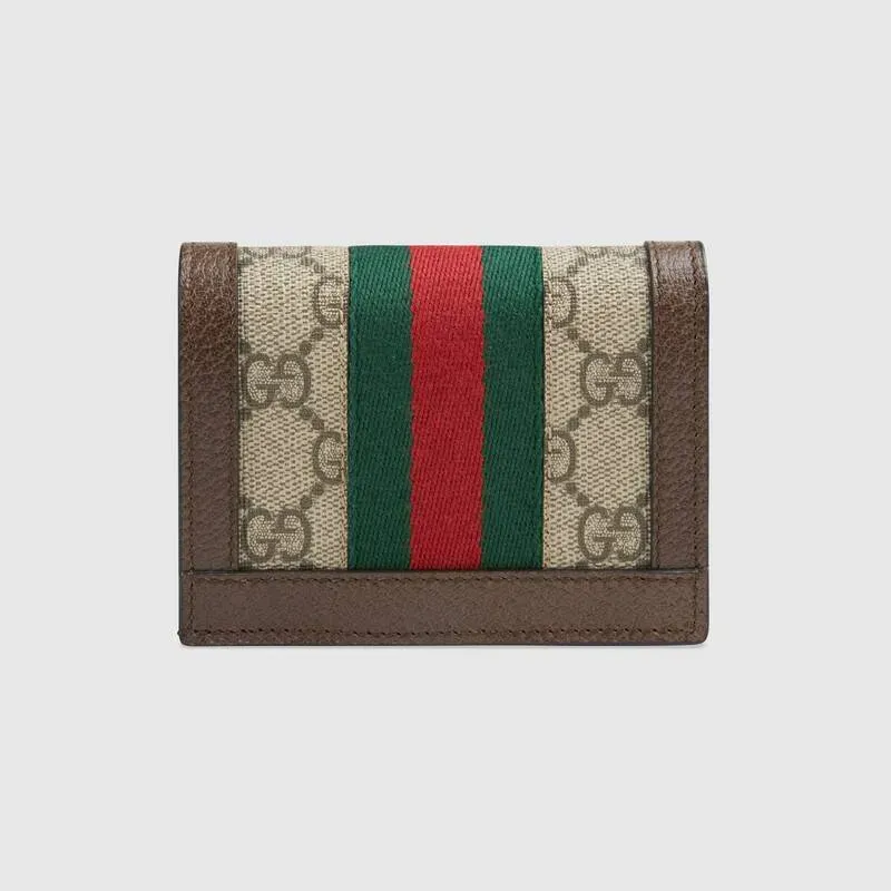 GUCCI(グッチ) オフィディア〕GG カードケース(コイン＆紙幣入れ付き)