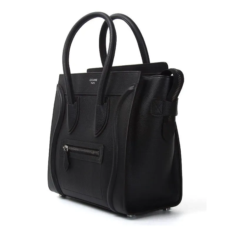 ☆CELINE ラゲージ マイクロ ドラムドカーフスキン