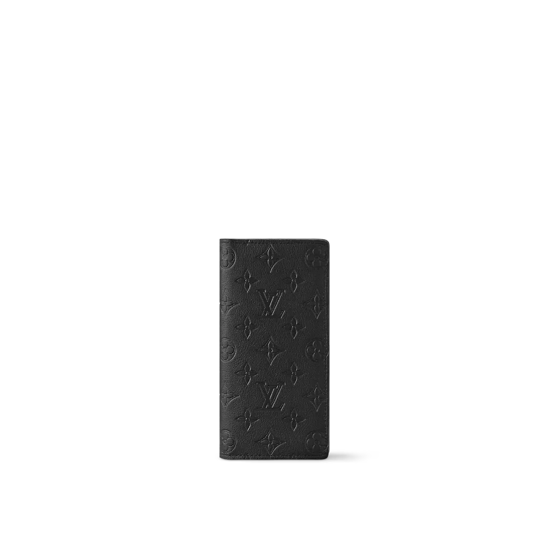 LOUIS VUITTON（ルイヴィトン）ポルトフォイユブラザ-単色プリント