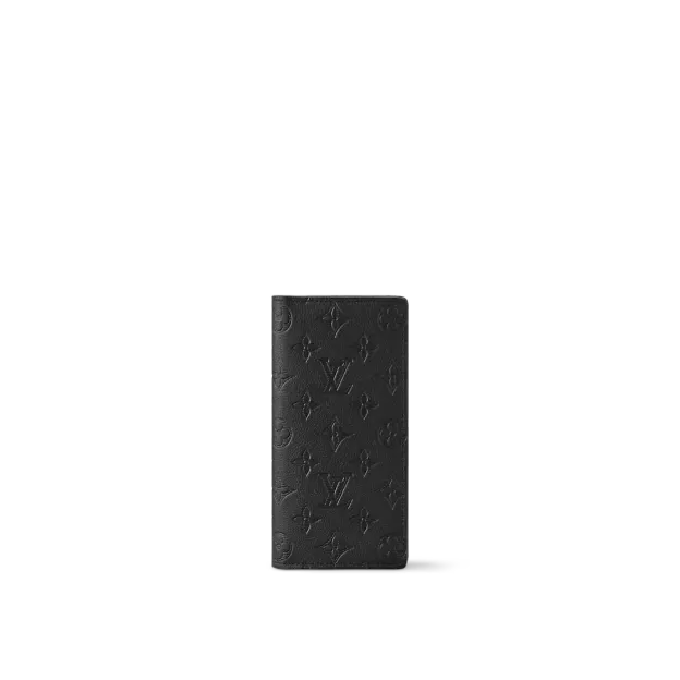 LOUIS VUITTON（ルイヴィトン）ポルトフォイユブラザ-単色プリント