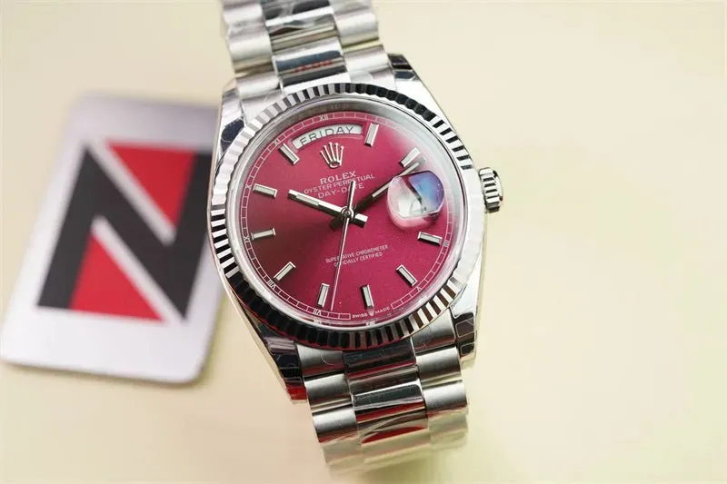 ロレックス デイデイト 118239 チェリー文字盤