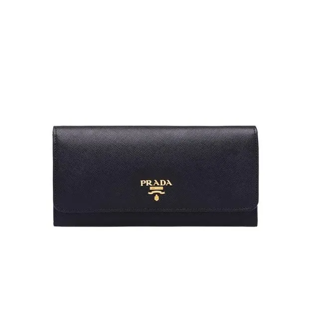 PRADA(プラダ) サフィアーノレザー 財布 ブラック