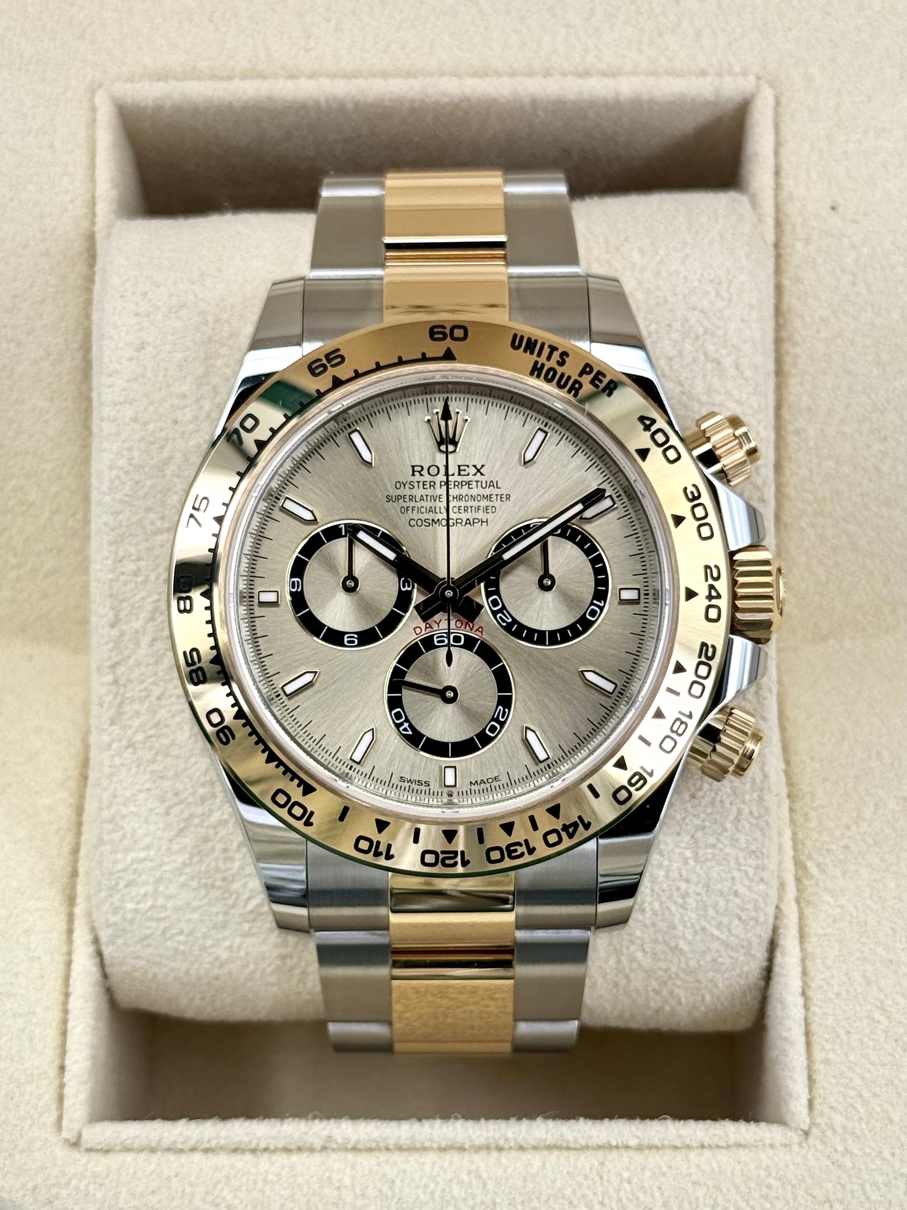 NEW 2024 ロレックス デイトナ 40mm 126503 ツートーンシャンパンダイヤル