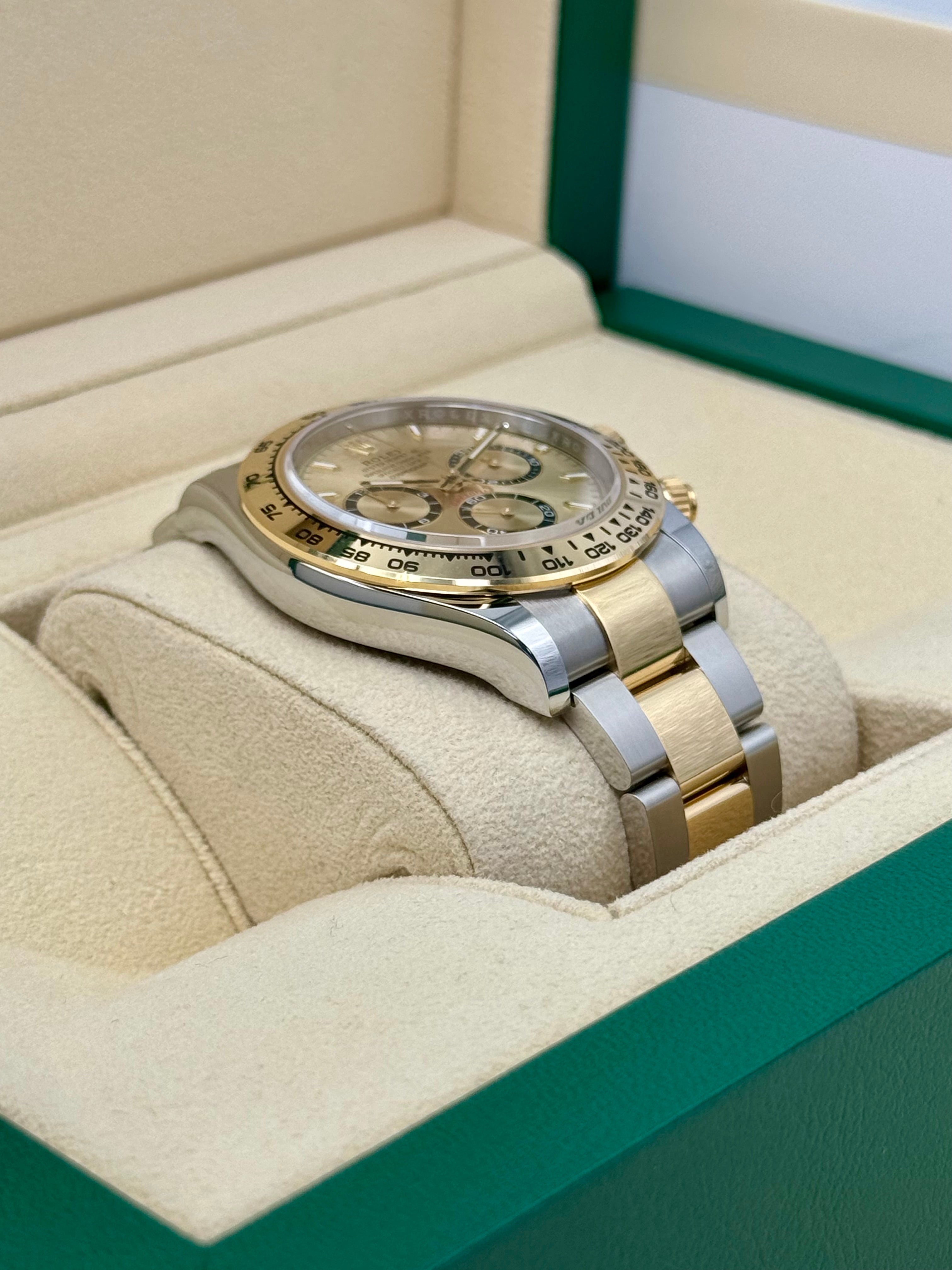 NEW 2024 ロレックス デイトナ 40mm 126503 ツートーンシャンパンダイヤル