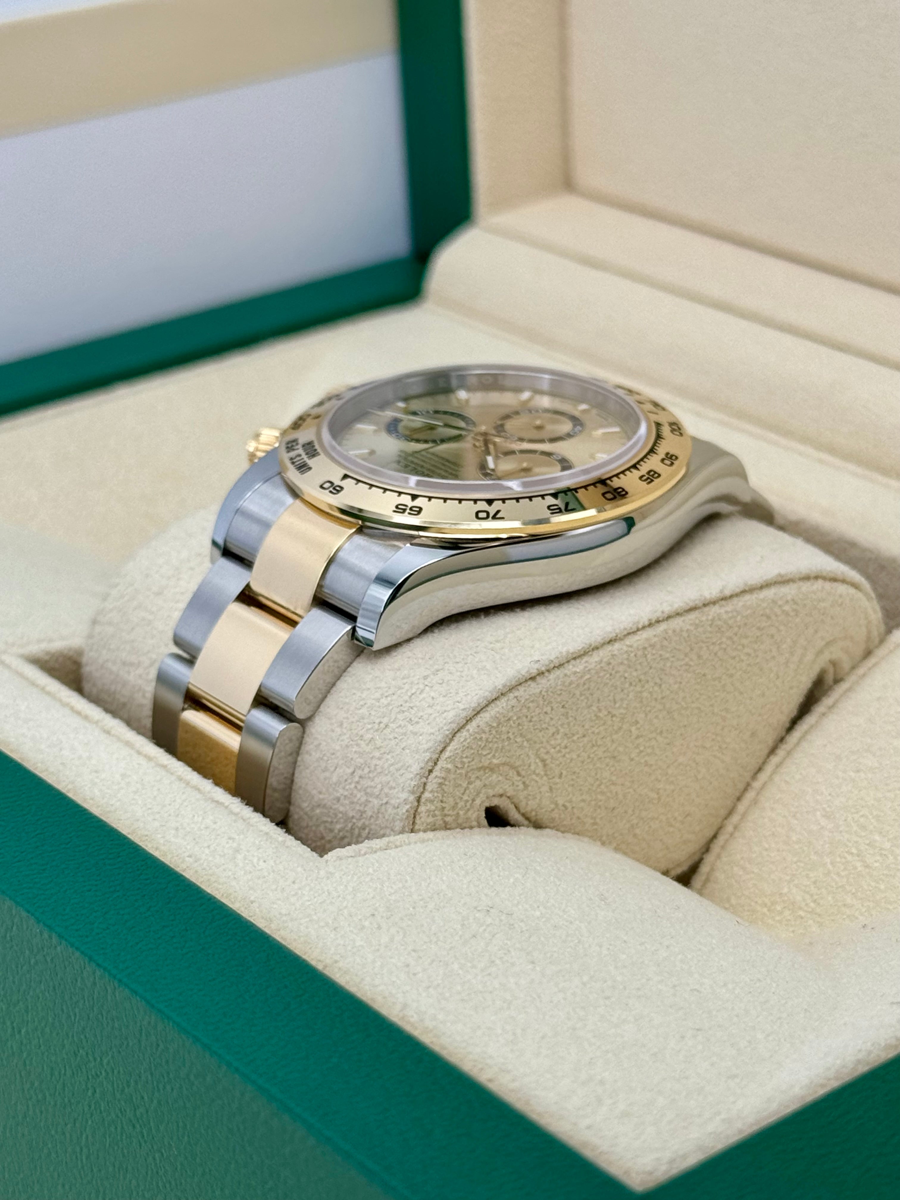 NEW 2024 ロレックス デイトナ 40mm 126503 ツートーンシャンパンダイヤル