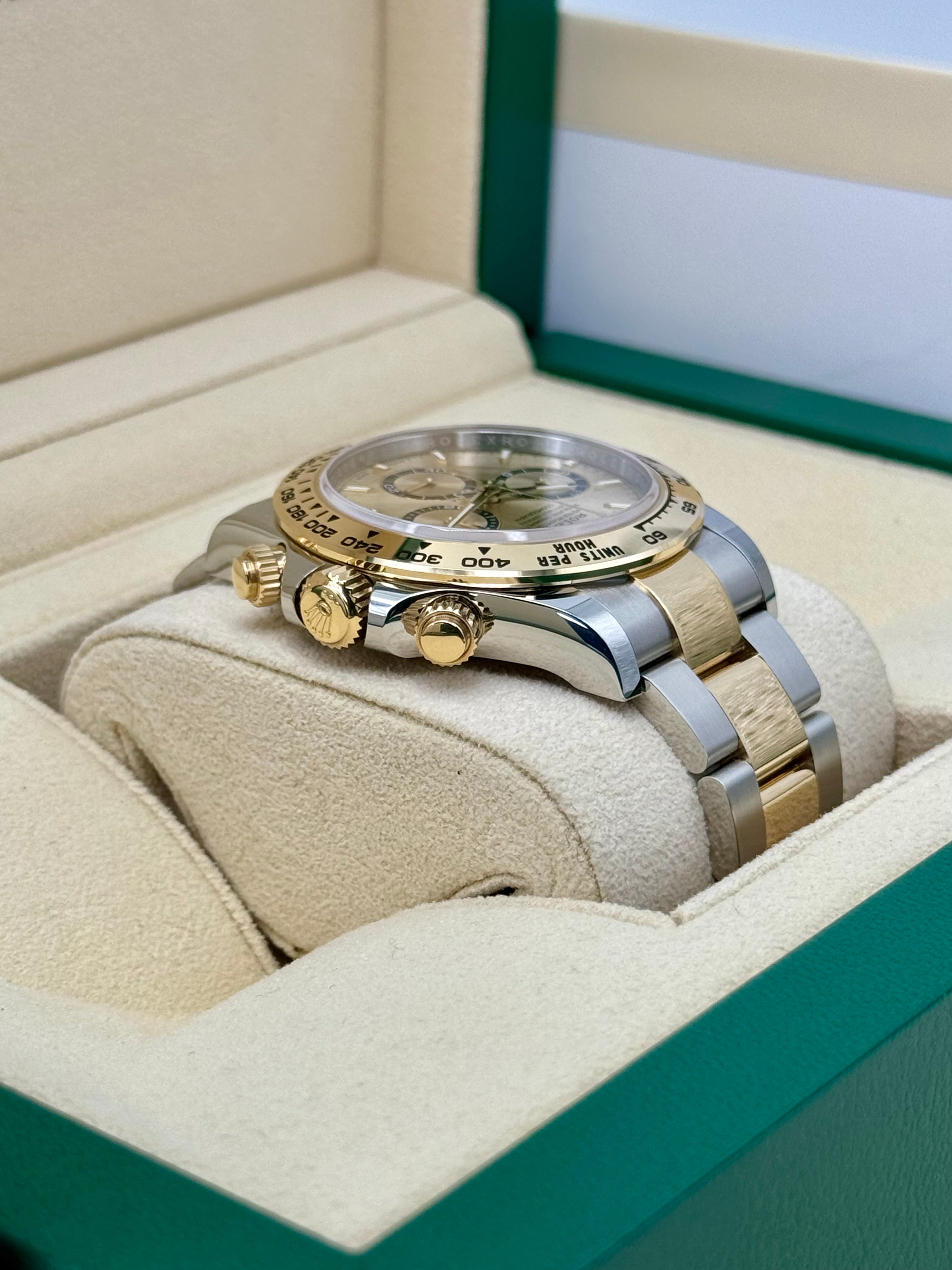 NEW 2024 ロレックス デイトナ 40mm 126503 ツートーンシャンパンダイヤル