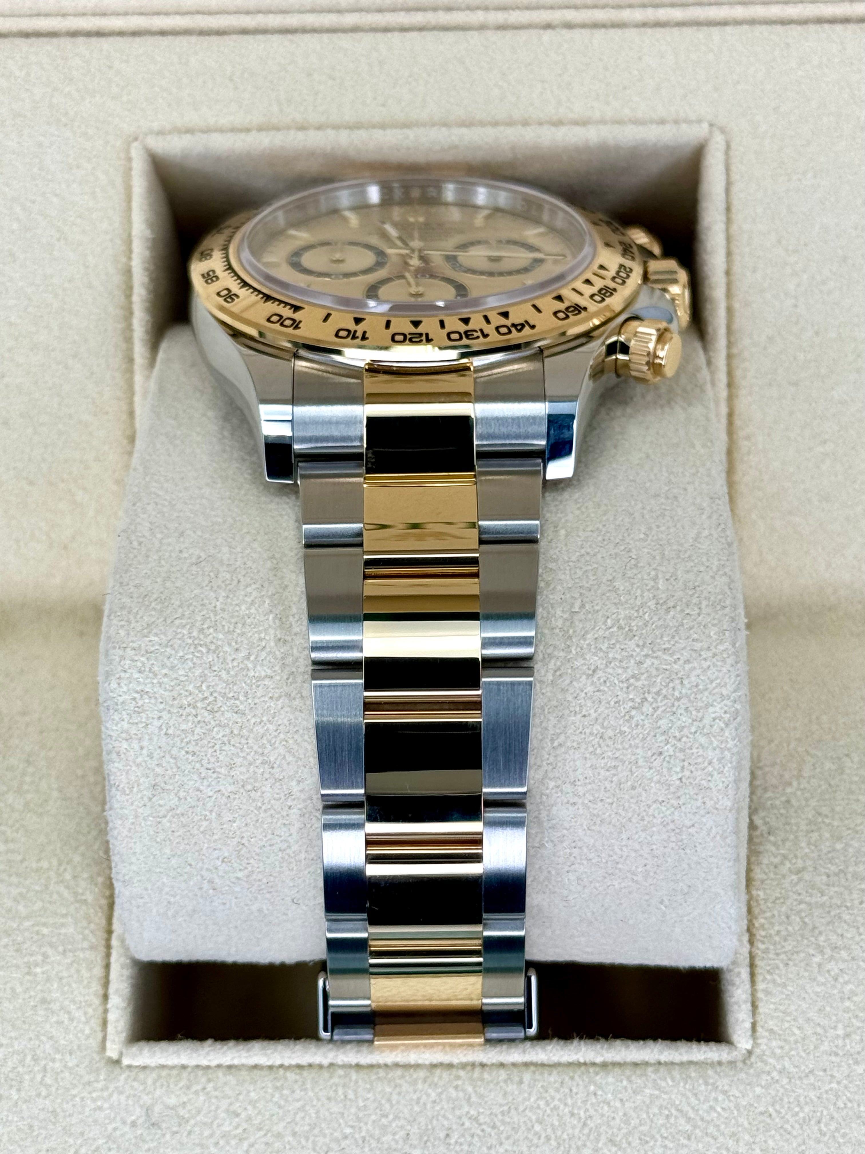 NEW 2024 ロレックス デイトナ 40mm 126503 ツートーンシャンパンダイヤル