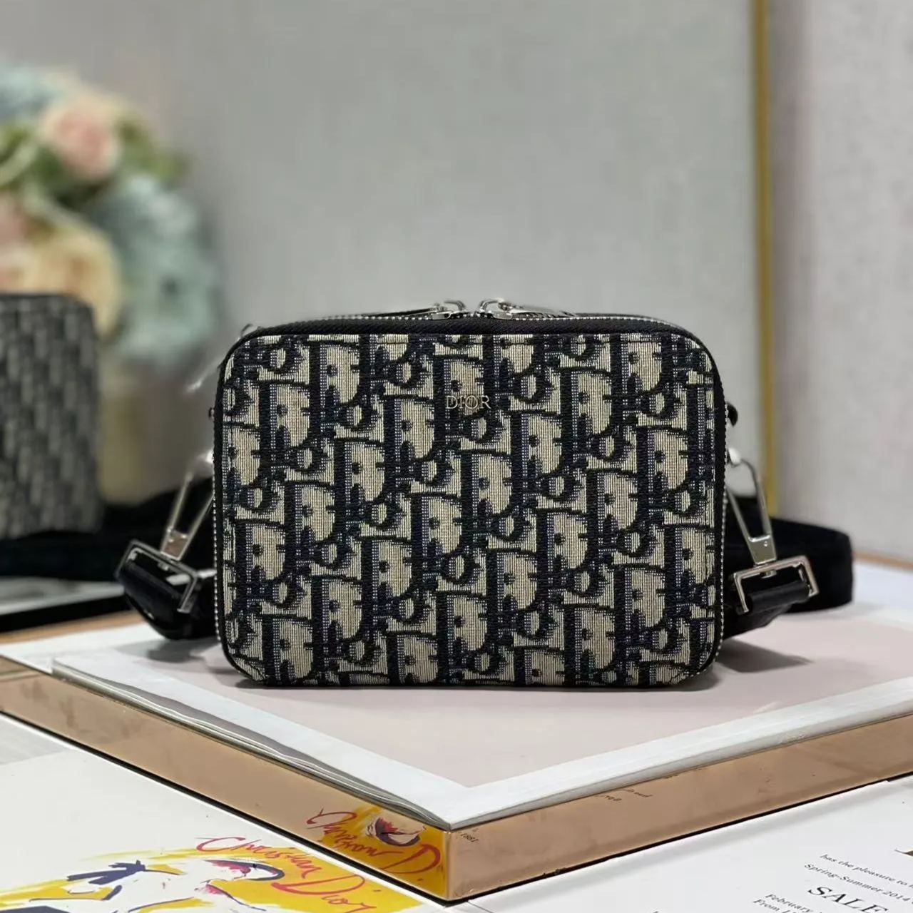 DIOR★オブリーク ジャカード ショルダーバッグ