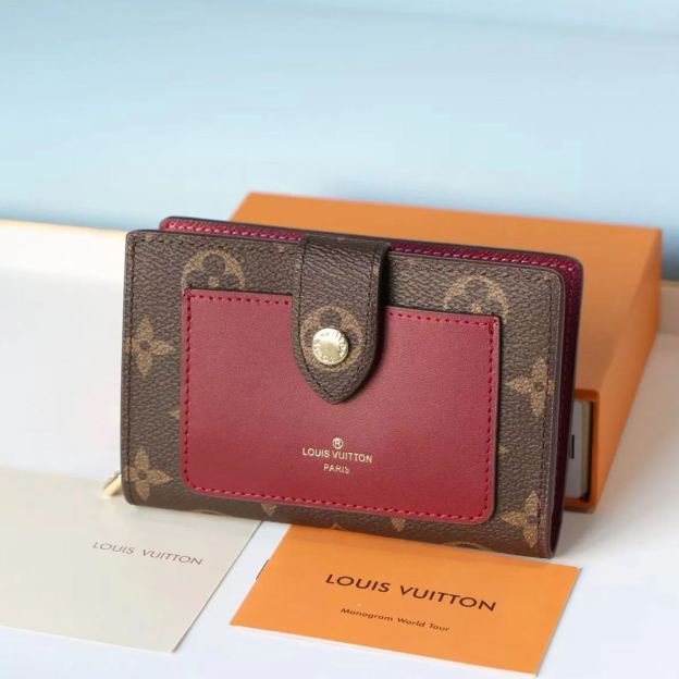 Louis Vuitton（ルイヴィトン）ポルトフォイユジュリエット ローズレッド