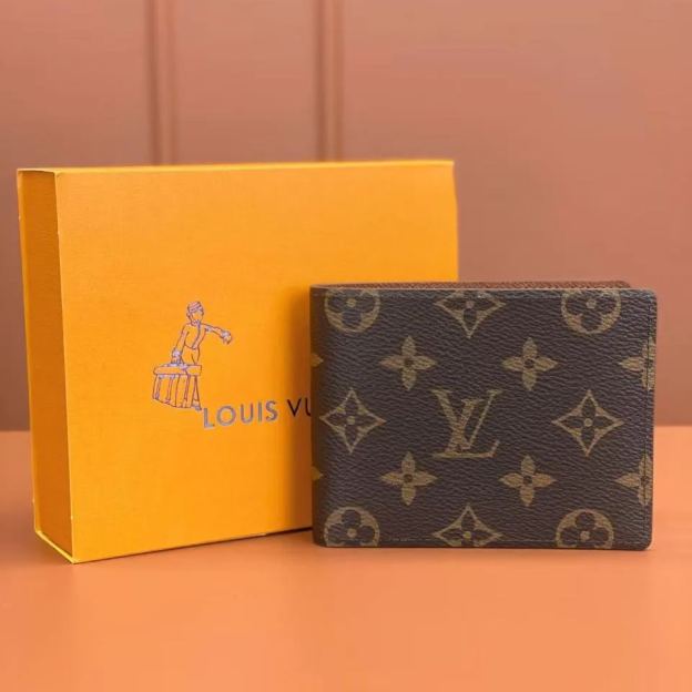 LOUIS VUITTON（ルイヴィトン）ポルトフォイユミュルティプル--プリント柄